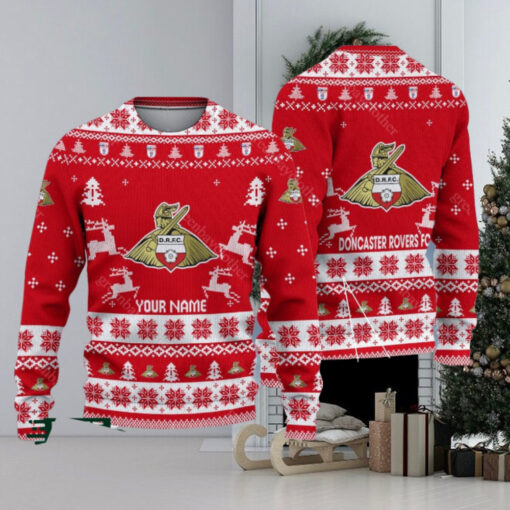 Doncaster Rovers EFL 2024 Ugly Christmas Sweater