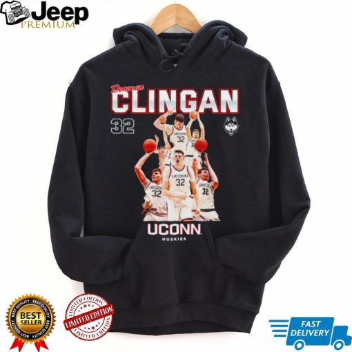 Donovan Clingan 32 UConn Huskies NCAA Men’s Basketball Post Season shirt