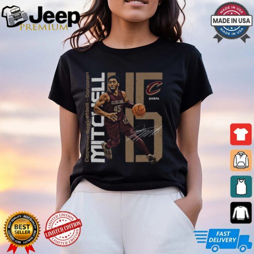 Donovan Mitchell Cleveland Cavaliers Stretch Shirt