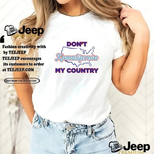 Don’t Kamalifornia My Country Kamala Harris California Shirt