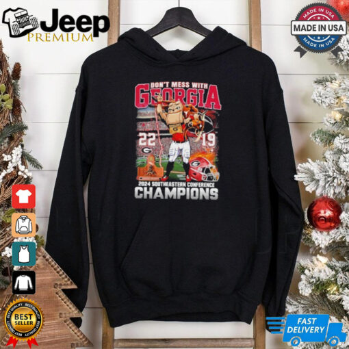 Don’t Mess With Georgia Bulldogs 2024 SEC Football Champions Shirt