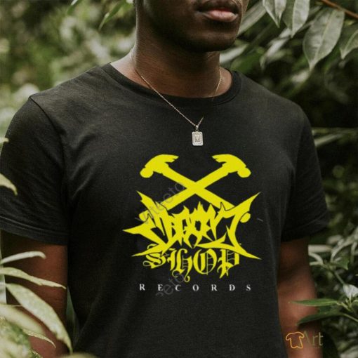 Doomshoprecords Yellow Logo Tee shirt