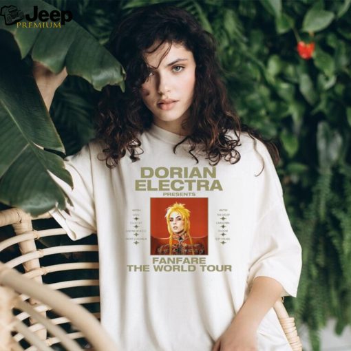 Dorian Electra Fanfare World Tour 2024 Shirt Fan Concert Classic