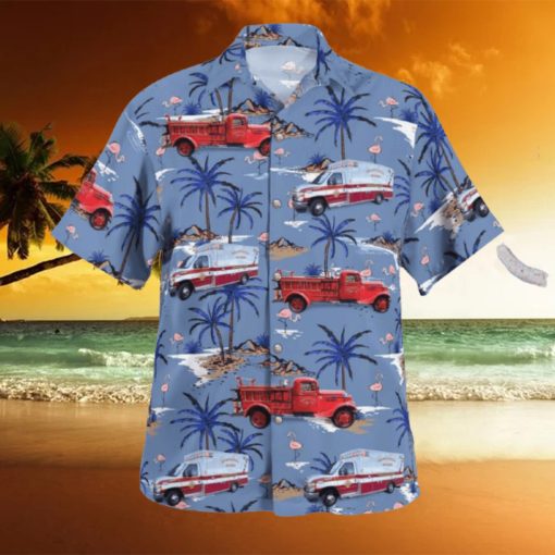 Dorothy Volunteer Fire Company Dorothy New Jersey Hawaiian Shirt