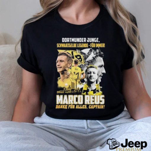 Dortmunder Junge Schwarz Gelbe Legende – Fur Immer Marco Reus Danke Fur Alles, Captain T Shirt