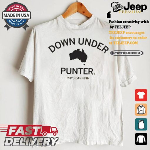 Down Under Punter Rhys Dakin Shirt