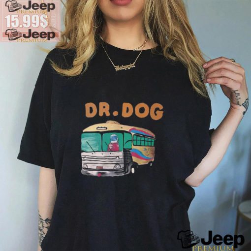 Dr Dog Merch Space Bus Tee Shirt