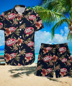 Dr Pepper Hawaiian Shirt