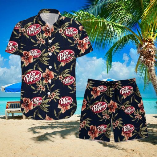 Dr Pepper Hawaiian Shirt