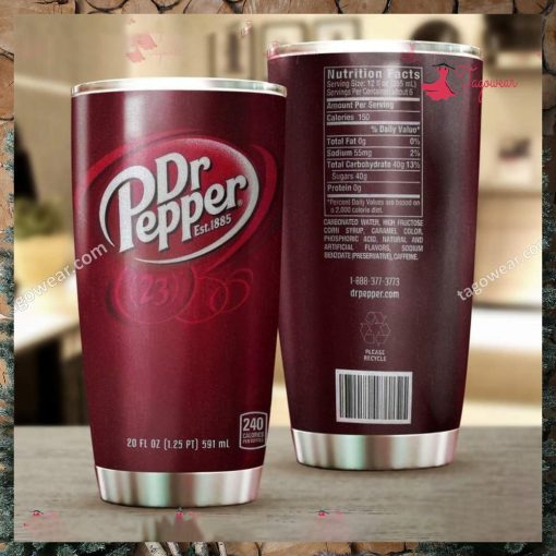 Dr Pepper Nutrition Facts Tumbler