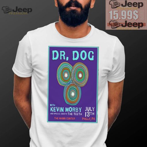 Dr. Dog Philly July 13 2024 The Mann Center Poster Shirt