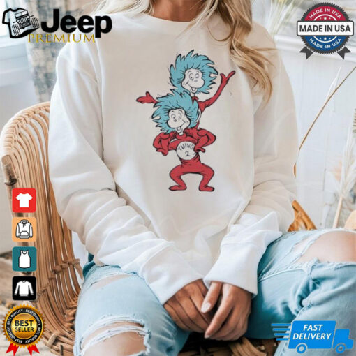Dr. Seuss thing one and thing two shirt