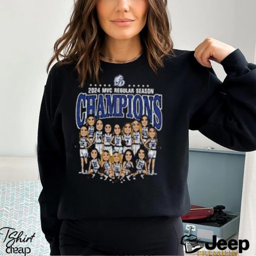 Drake Bulldogs 2024 MVC Regular Season Champions Shirt