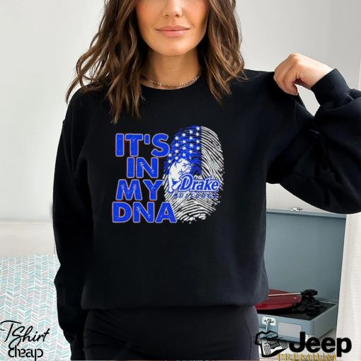 Drake Bulldogs It’s In My DNA Fingerprint shirt