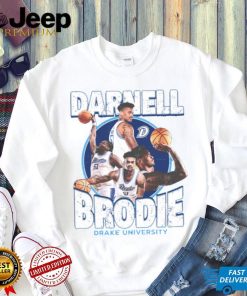 Drake NCAA Men's Basketball Darnell Brodie 2023 2024 Shirt