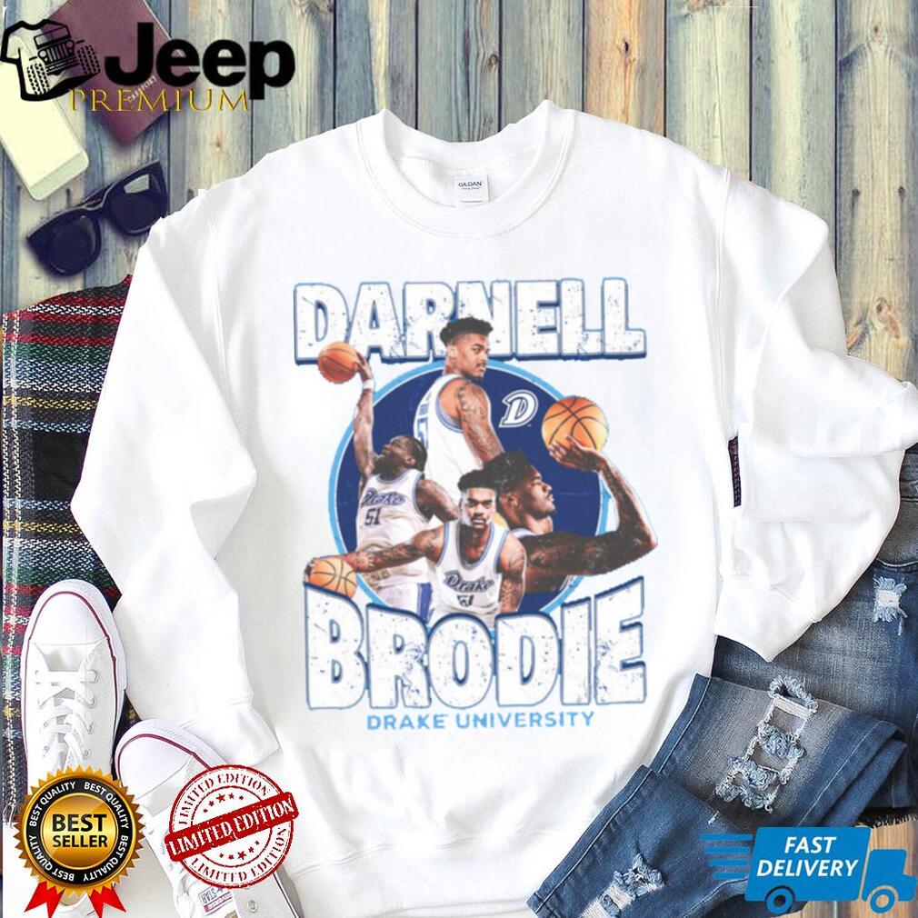 Drake NCAA Men s Basketball Darnell Brodie 2023 2024 Shirt teejeep