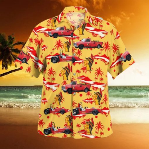 Drill Team Trucks Hawaiian Shirt Affordable Gift Beach