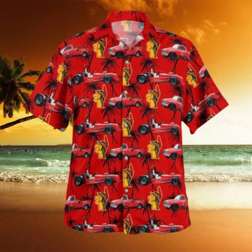 Drill Team Trucks Hawaiian Shirt Luxury Gift Beach