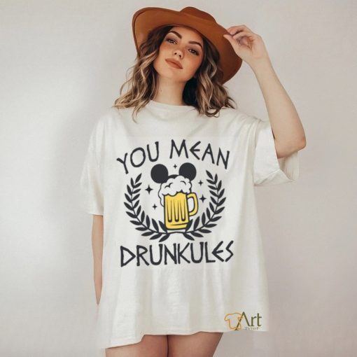 Drunkules Hercules Inspired Drinking T Shirt