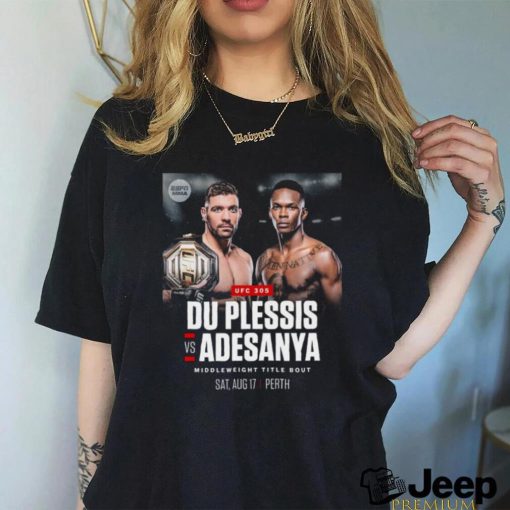 Du Plessis vs Adesanya UFC 305 The Jim Rome Show Shirt