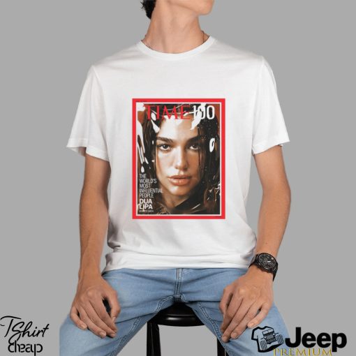 Dua Lipa The First 2024 Time 100 Cover Star The World’s Most Influential People Shirt