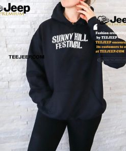 Dua Lipa Wearing Sunny Hill Festival Tee Shirt