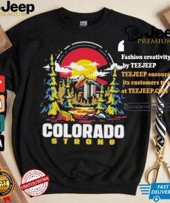 Dude Dad Colorado Strong T shirt