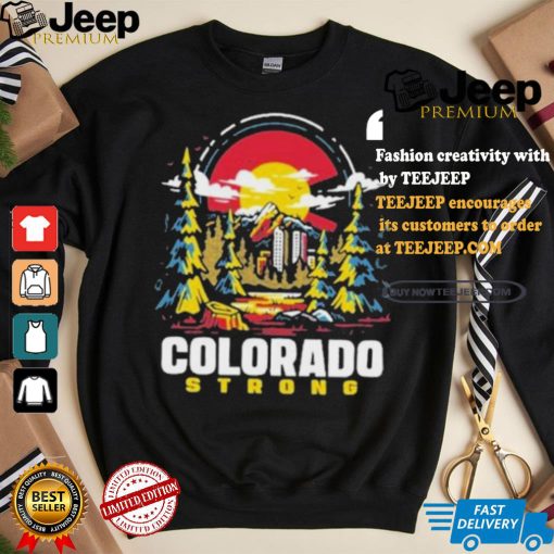 Dude Dad Colorado Strong T shirt