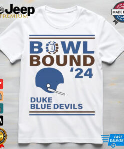 Duke Blue Devils 2024 Bowl Bound Helmet Shirt