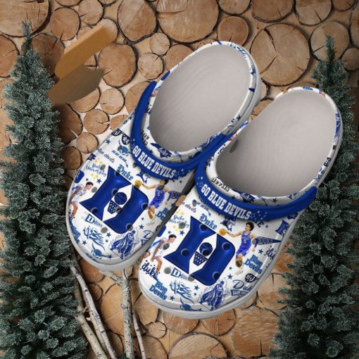 Duke Blue Devils Go Duke University Crocs Clog Shoes