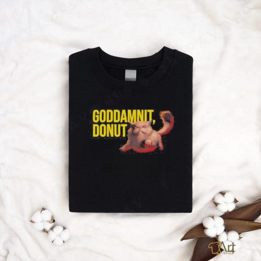 Dungeon Crawler Carl Goddamnit Donut Cat shirt