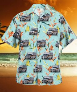 Durham New Hampshire McGregor Memorial EMS Hawaiian Shirt