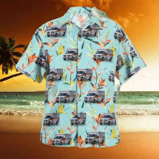 Durham New Hampshire McGregor Memorial EMS Hawaiian Shirt