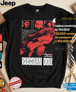 Dying Is Easy It’s Living That’s Hard Russian Doll T shirt