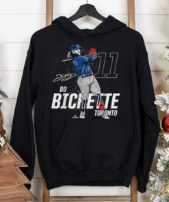 Dynamic pose bo bichette toronto baseball mlbpa T shirt