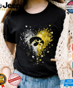 Iowa Hawkeyes Crystal Heart Shirt