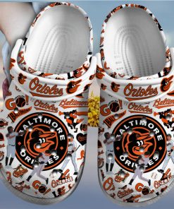 Baltimore Orioles MLB Sport Crocs Crocband Clogs Shoes Comfortable For Men Women and Kids – Footwearelite Exclusive