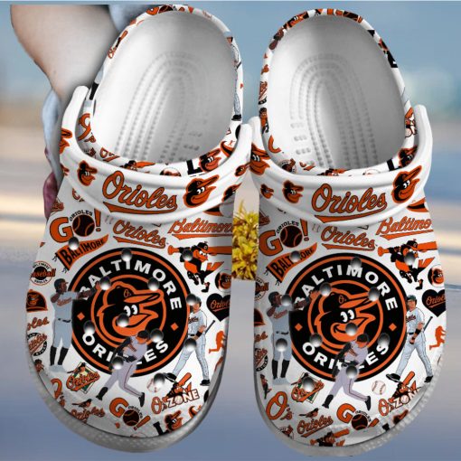 Baltimore Orioles MLB Sport Crocs Crocband Clogs Shoes Comfortable For Men Women and Kids – Footwearelite Exclusive