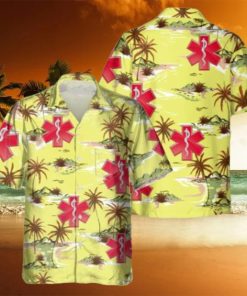 EMT Yellow Hawaiian Shirt Gift Ideas For Summer