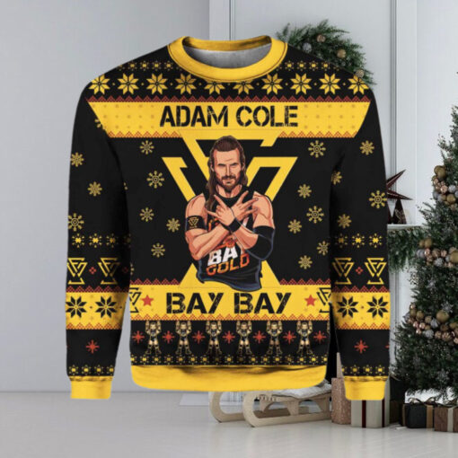 Adam Cole Bay Bay Adam Cole Ugly Christmas Sweater