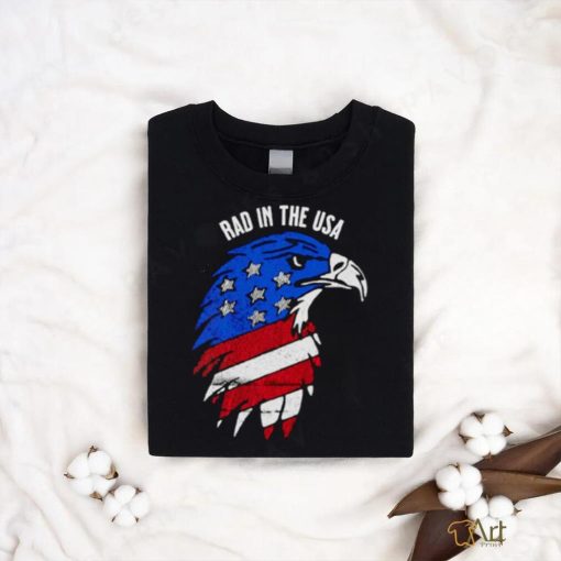 Eagle rad in the USA 4th of July shirt