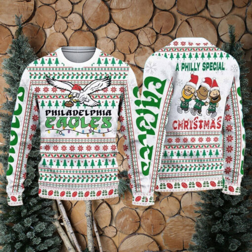 Eagles Football A Philly Special Christmas Ugly Sweater