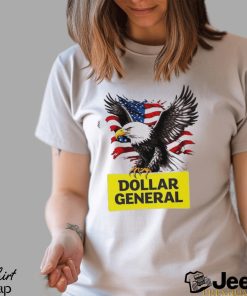 Eagles With Dollar General American Flag Shirt