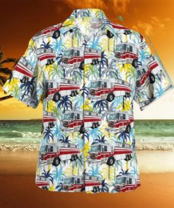 Earleigh Heights Volunteer Fire Company Severna Park Maryland Hawaiian Shirt