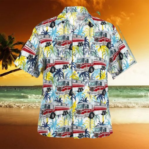Earleigh Heights Volunteer Fire Company Severna Park Maryland Hawaiian Shirt