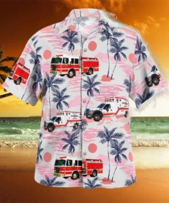 East Brookfield Massachusetts East Brookfield Fire Department Hawaiian Shirt