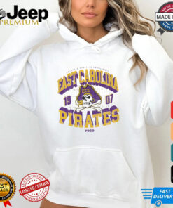 East Carolina Pirates Field Arched Wordmark T Shirt