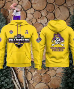 East Carolina Pirates Football Military Bowl Celebration 2024 Hoodie