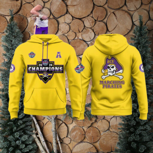 East Carolina Pirates Football Military Bowl Celebration 2024 Hoodie
