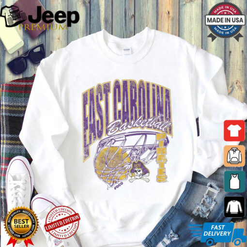 East Carolina Pirates Script Swish T Shirt